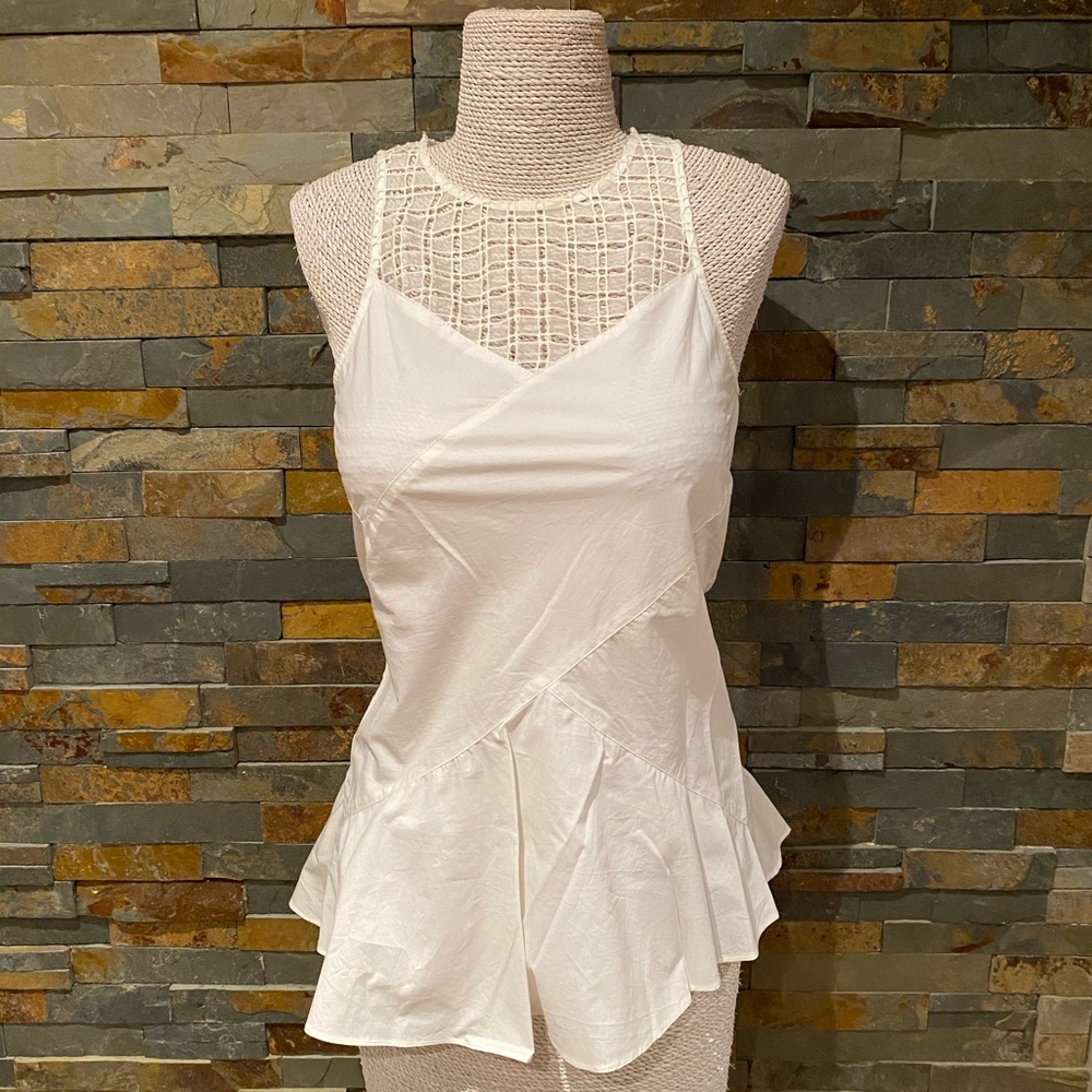 10 Crosby Derek Lam Asymmetrical Top NWT